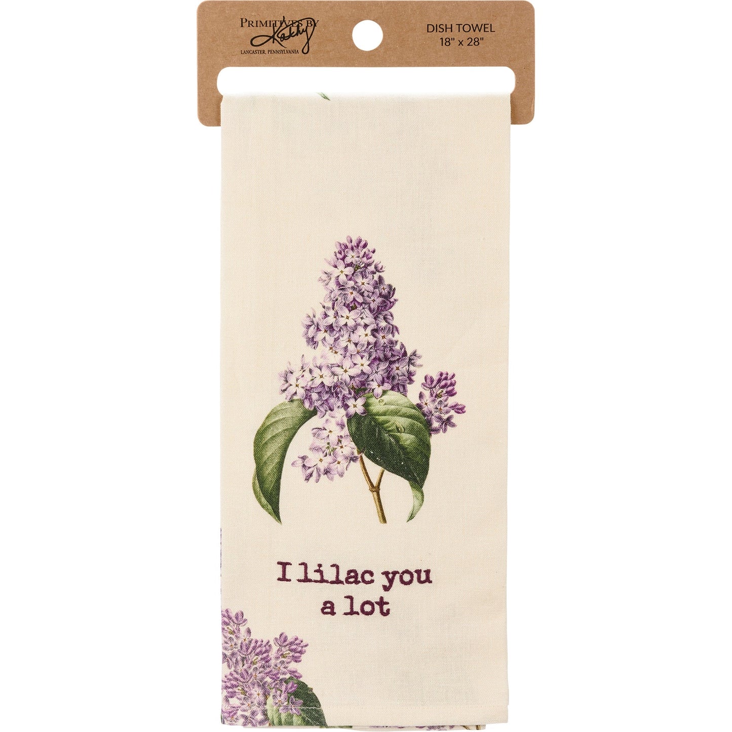 I Lilac You A Lot Dish Cloth Towel