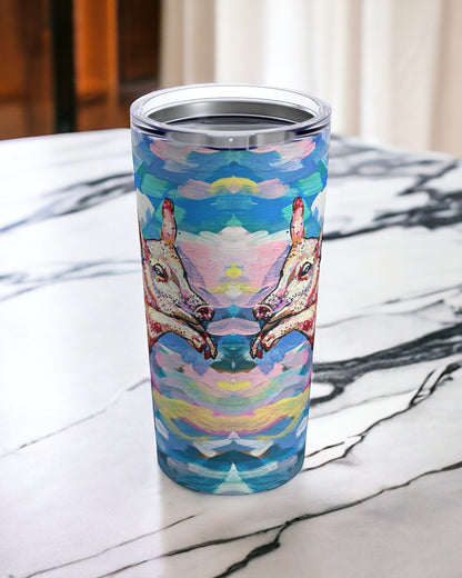 Pastel Flying Pig Tumbler 20oz Tumbler