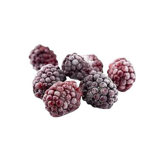 Whole Blackberries IQF (Individually Quick Frozen) - 10 lbs Bulk Pack