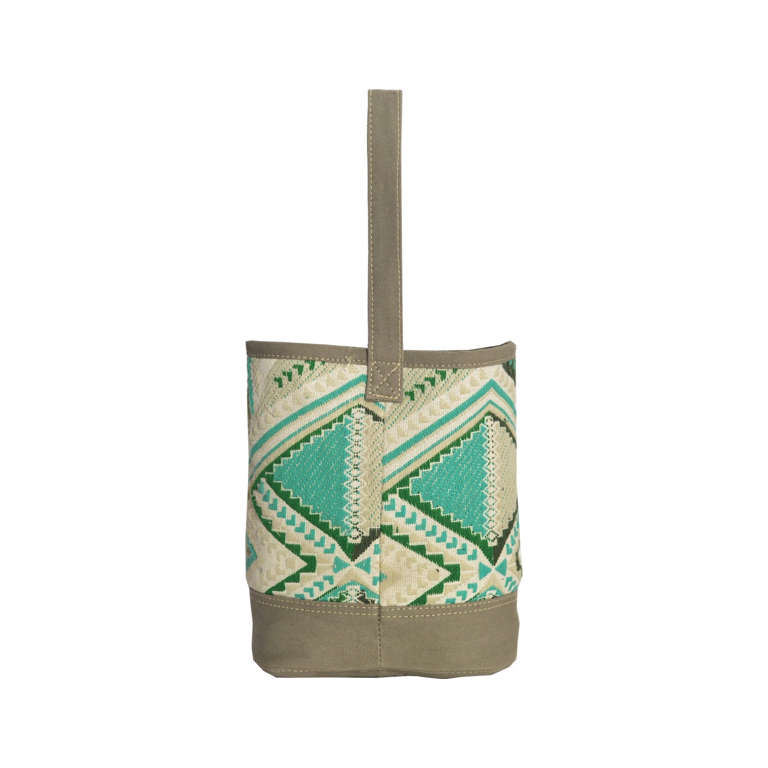 Green Wine Bag-3