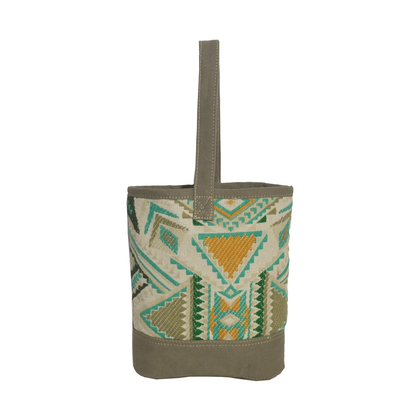 Green Wine Bag-1