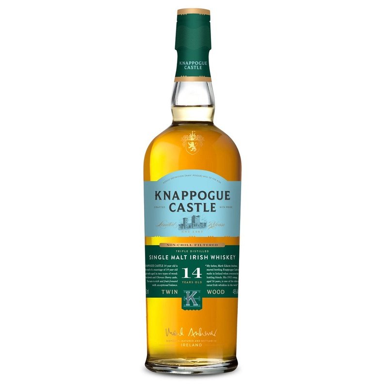 Knappogue Castle 14 Year Old Twin Wood Single Malt Irish Whiskey