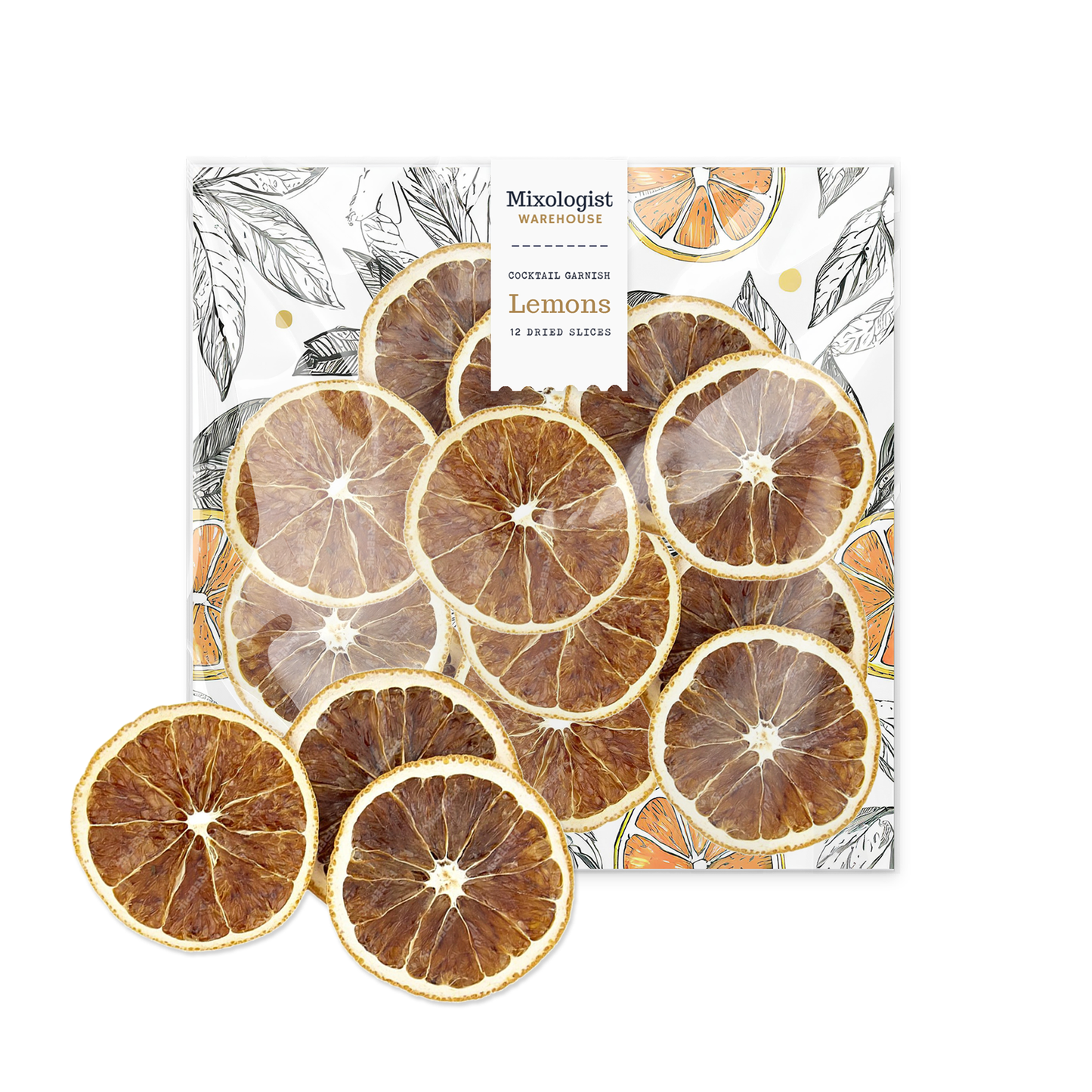 Dehydrated Lemon Garnish Pack