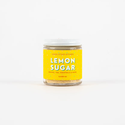 Lemon Sugar for Baking, Tea, Cocktails & More by Wood Stove Kitchen