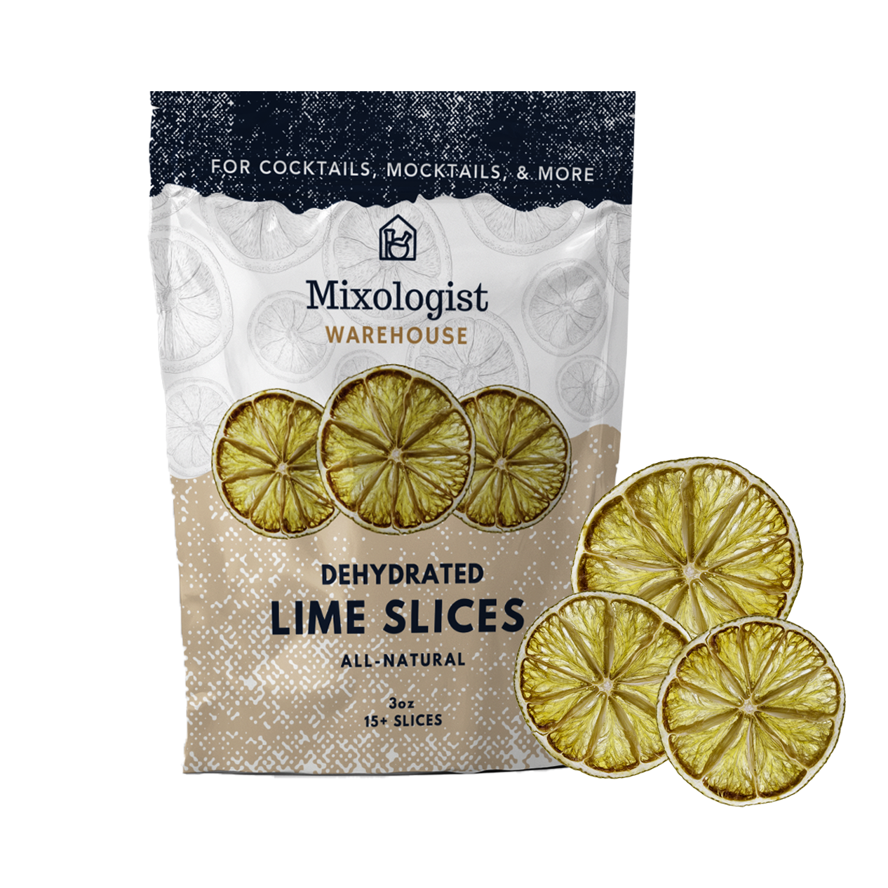 Dehydrated Limes Garnish Pack