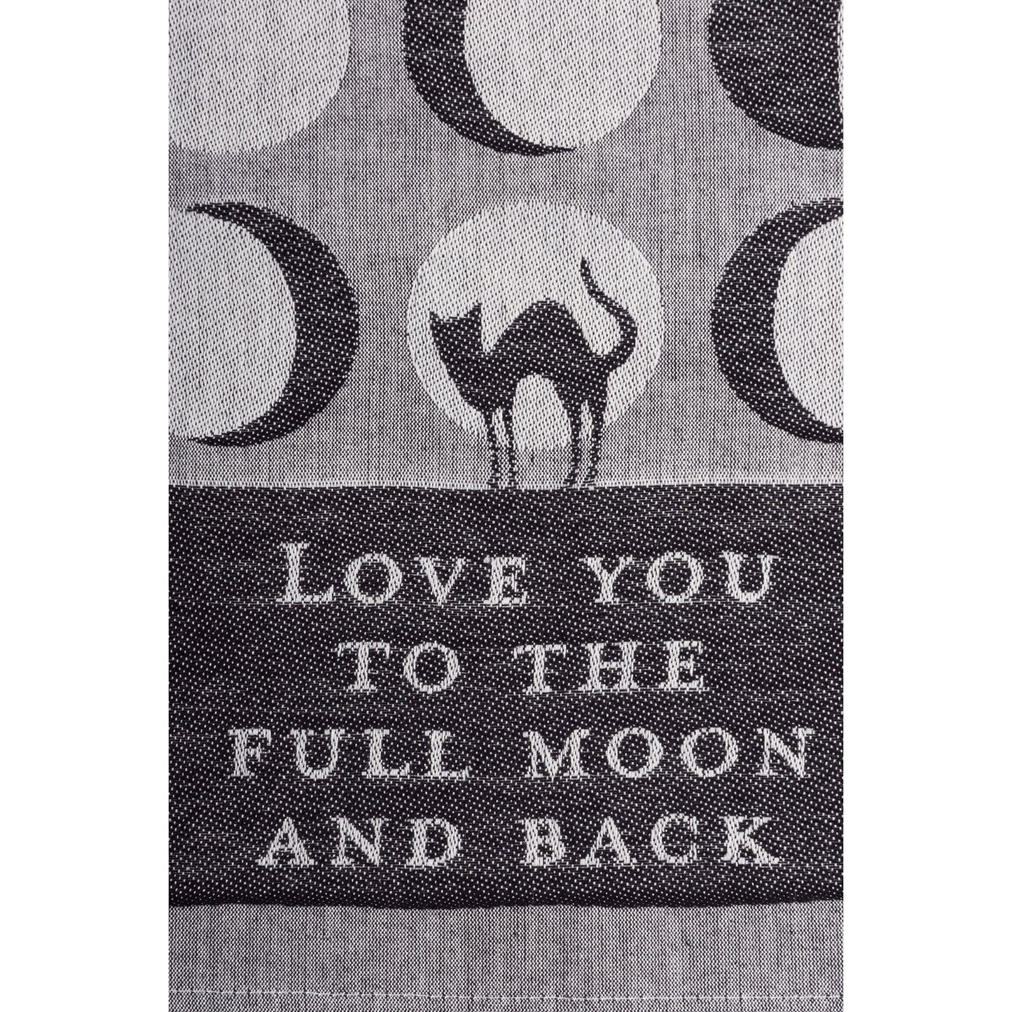 Love You To The Full Moon And Back Kitchen Towel