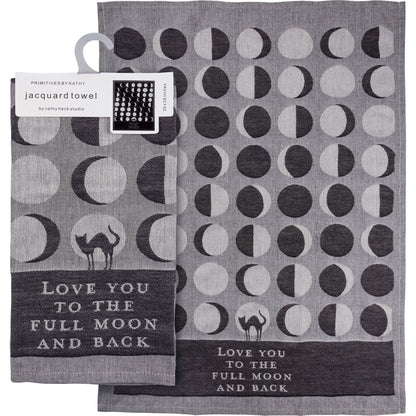 Love You To The Full Moon And Back Kitchen Towel