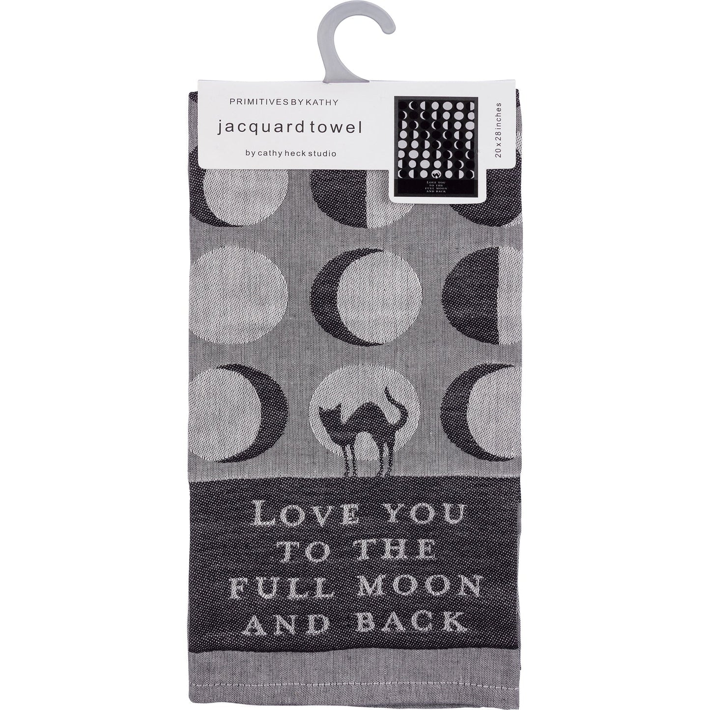 Love You To The Full Moon And Back Kitchen Towel