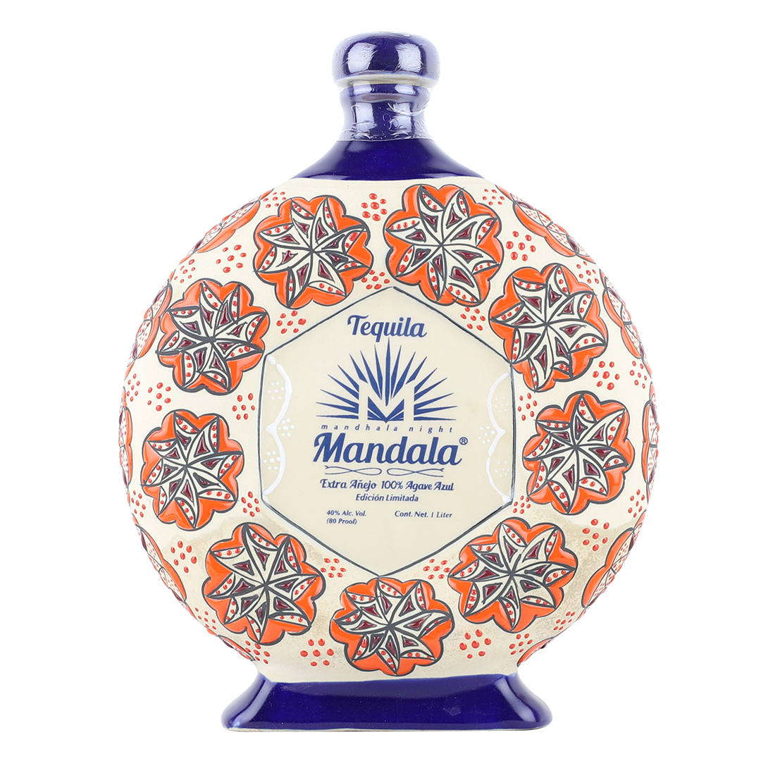 Mandala Extra Anejo Tequila Ceramic