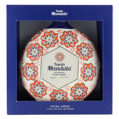 Mandala Extra Anejo Tequila Ceramic