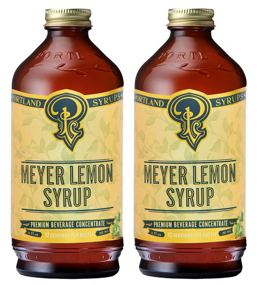 Meyer Lemon Syrup two-pack - Mixologist Warehouse