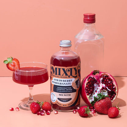 Strawberry Pomegranate Mixer