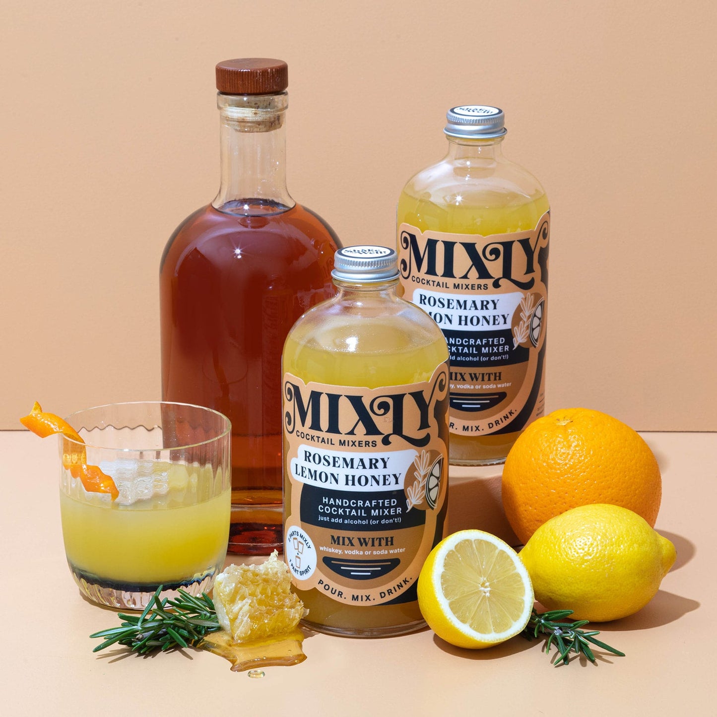 Rosemary Lemon Honey Mixer