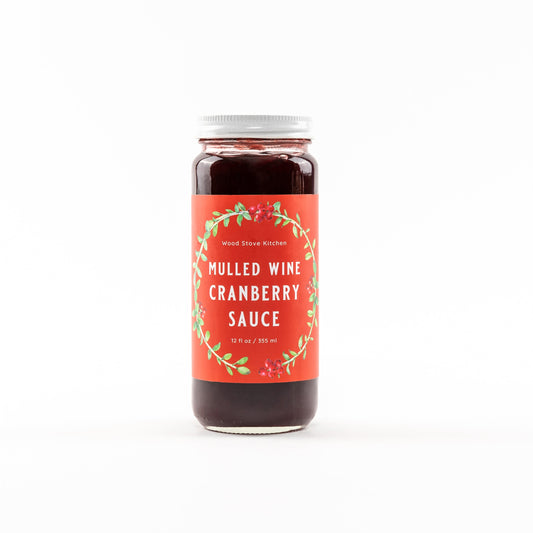 Mulled Wine Cranberry Sauce by Wood Stove Kitchen