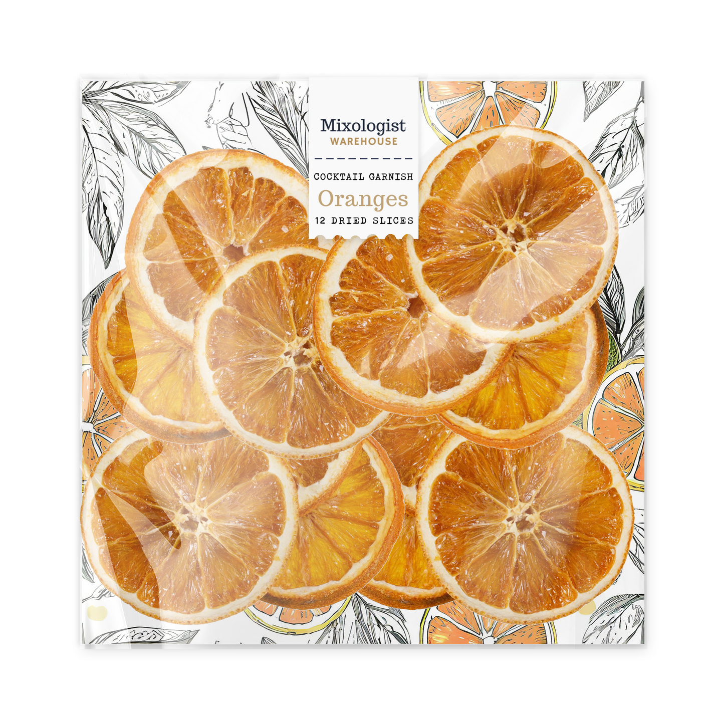 Dehydrated Oranges Garnish Pack