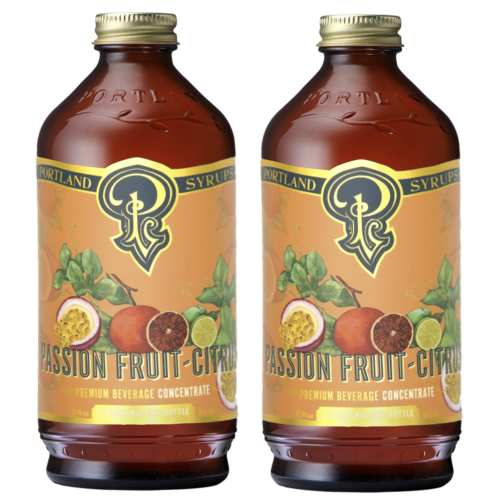 Passion Fruit Citrus Syrup two-pack - Mixologist Warehouse