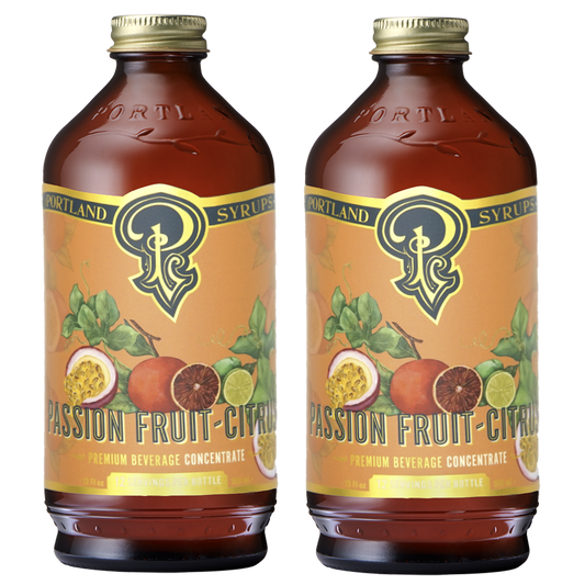 Passion Fruit Citrus Syrup two-pack - Mixologist Warehouse