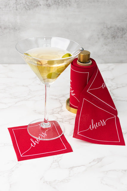 The Red Carpet Cocktail Napkins