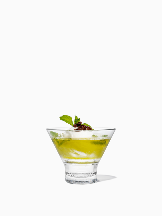 RESERVE 8oz Stemless Martini MS Copolyester Glass - Bulk-1