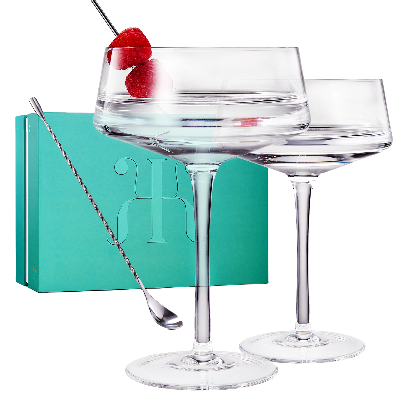 Martini Glass Set of 2 | 10oz