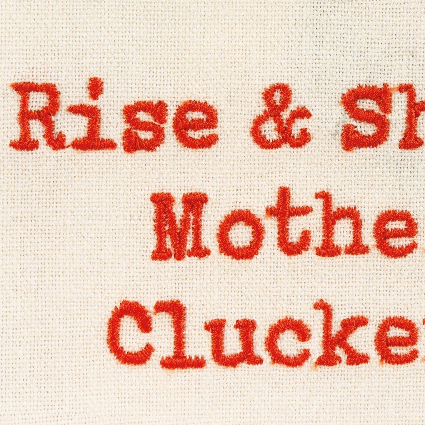 Rise & Shine Mother Cluckers Dish Cloth Towel