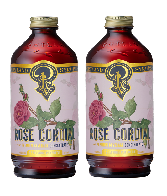 Rose Cordial Syrup two-pack - Mixologist Warehouse