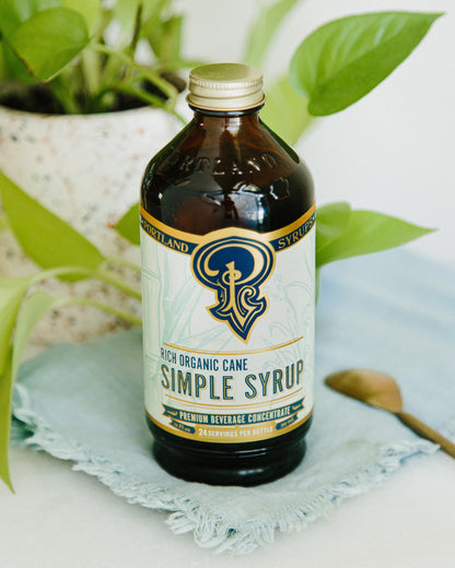 Rich Organic Cane Sugar Simple Syrup two-pack - Mixologist Warehouse