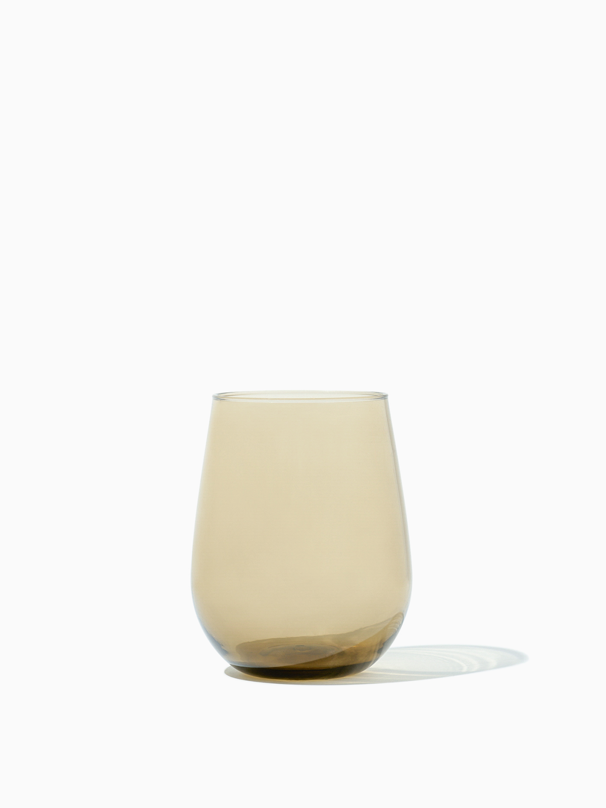 RESERVE 16oz Stemless Wine Color Series Tritan™ Copolyester Glass Smoke-0