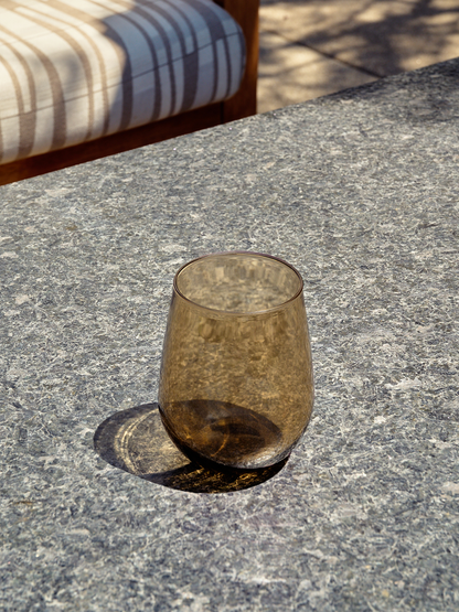 RESERVE 16oz Stemless Wine Color Series Tritan™ Copolyester Glass Smoke-3