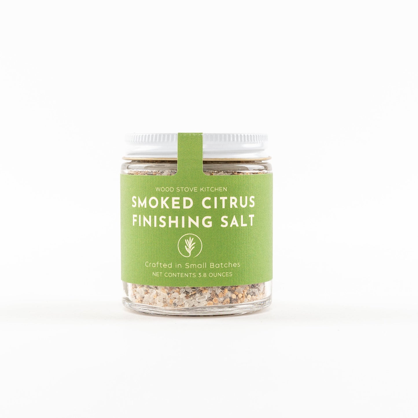 Smoked Citrus Finishing Salt (new label!) by Wood Stove Kitchen