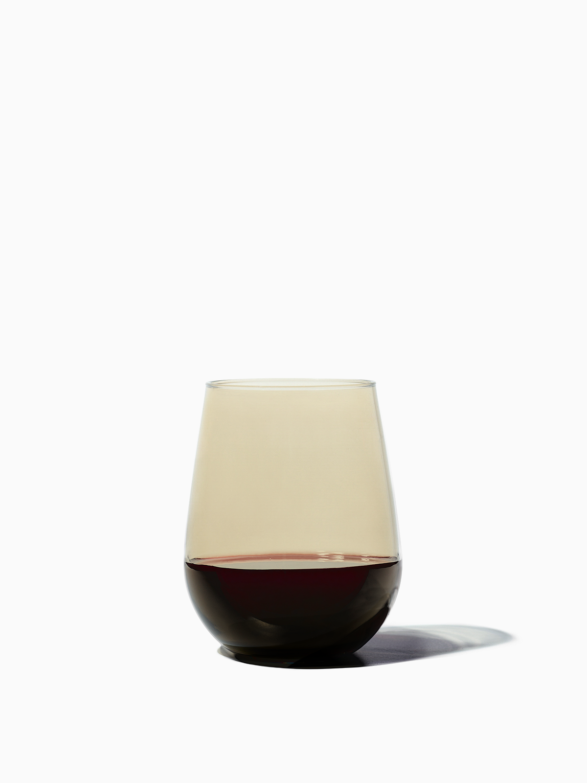 RESERVE 16oz Stemless Wine Color Series Tritan™ Copolyester Glass Smoke-1