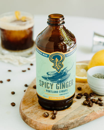 Spicy Ginger Syrup two-pack - Mixologist Warehouse