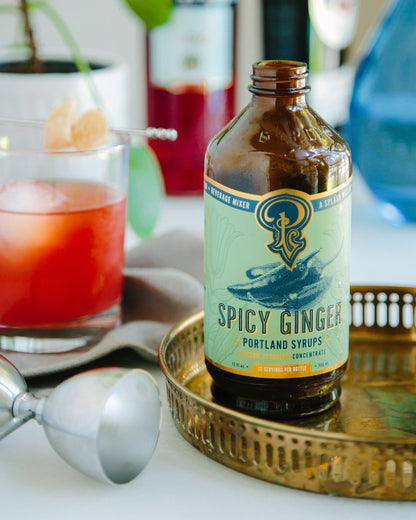 Spicy Ginger Syrup two-pack - Mixologist Warehouse