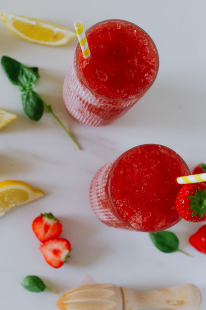 Strawberry Basil Lemonade