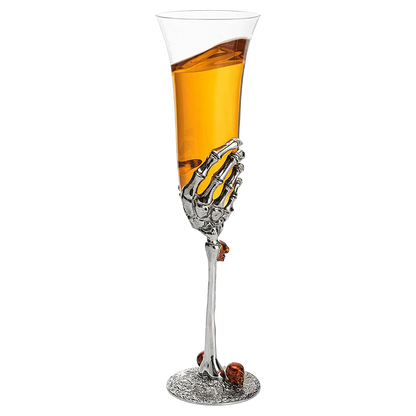 Skeleton Champagne Glass 7oz