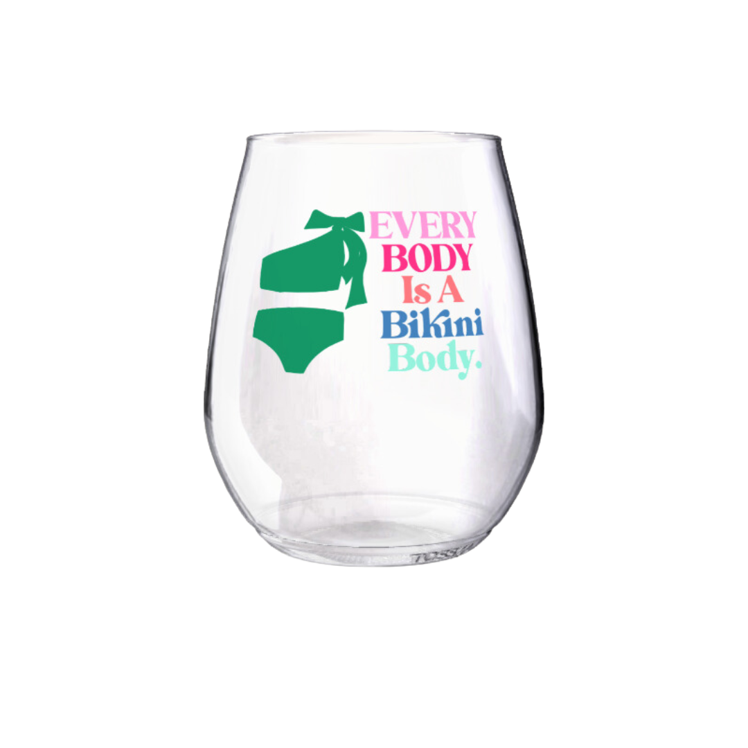 Shatterproof Wine Glass Set - Bikini Body