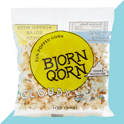 Bjorn Qorn Mix Popcorn Bags - 15-Pack x 1oz Bag case by Farm2Me