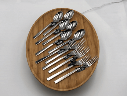 13 Piece 18/10 Stainless Steel Fork And Spoon Dinner Set -1