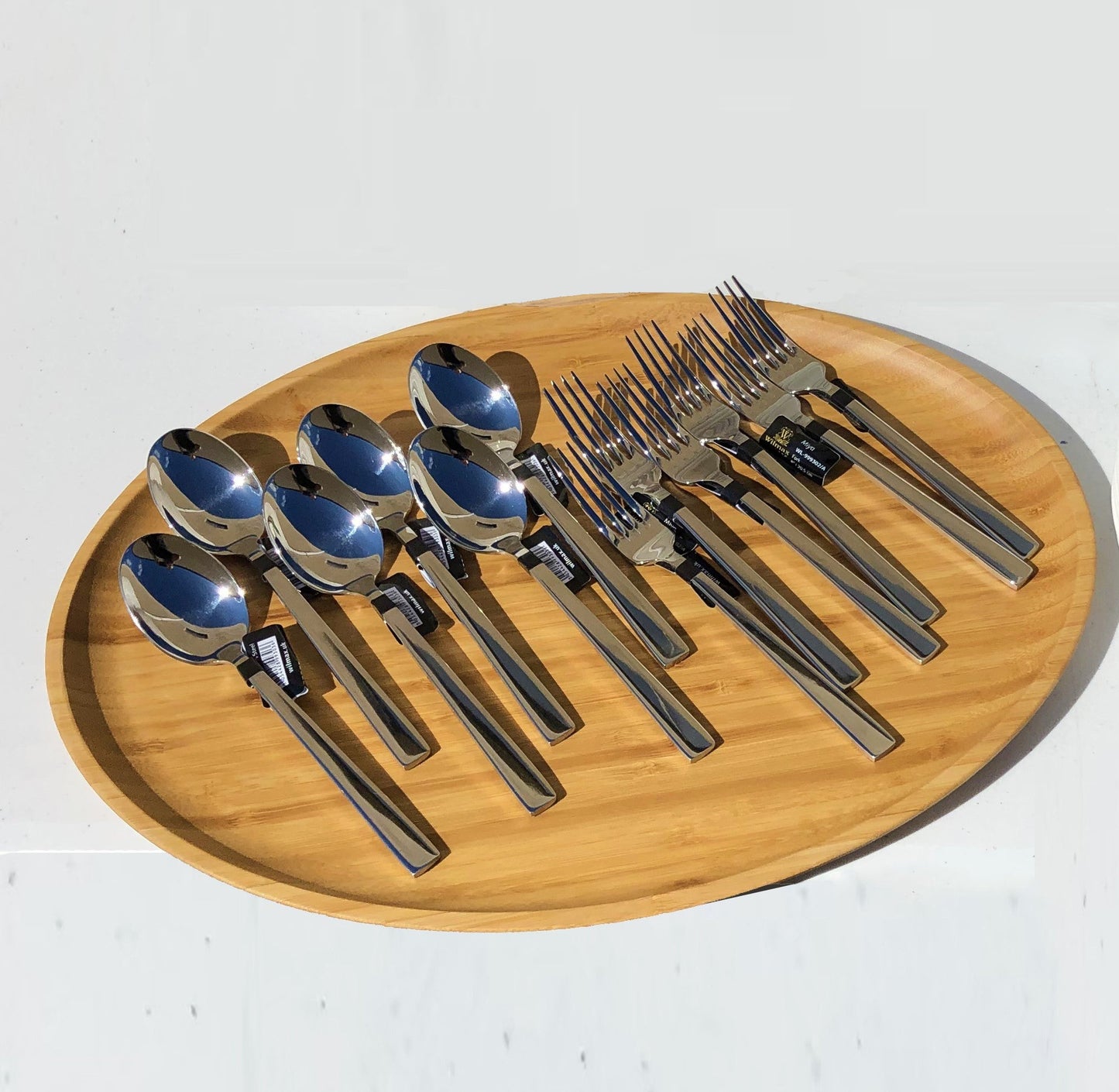 13 Piece 18/10 Stainless Steel Fork And Spoon Dinner Set -2