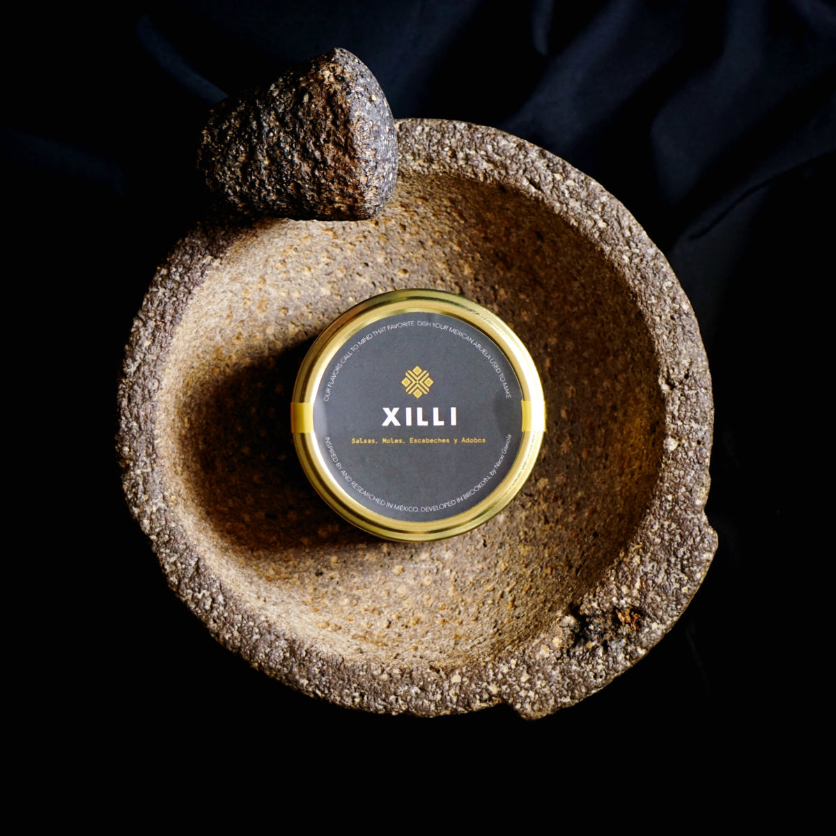 Xilli Mole Negro Case - 12 Jars x 10 oz