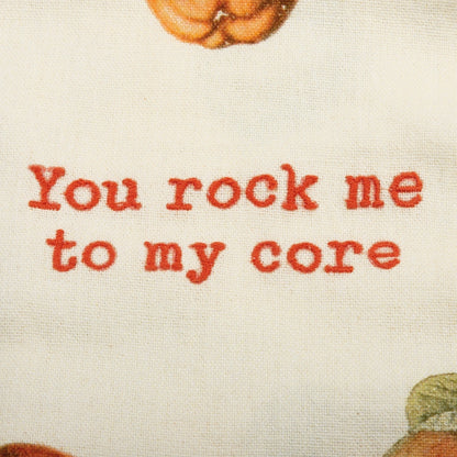 You Rock Me To My Core Apple Dish Cloth Towel