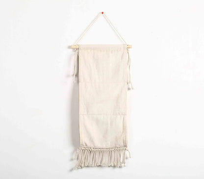 Bohemian Macrame Cotton Wine Rack-3