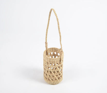 Woven Kauna Grass Wine Holder-1