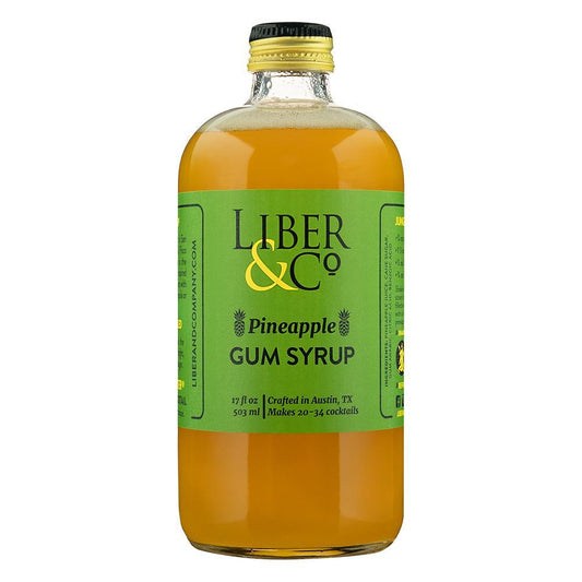Liber & Co - Pineapple Gum Syrup (9.5OZ) by The Epicurean Trader
