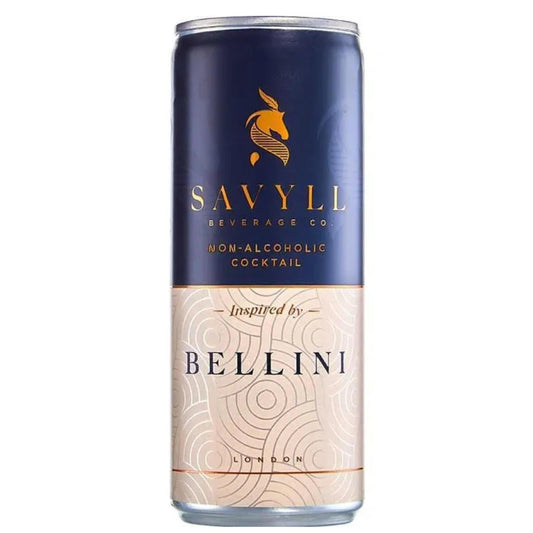 Savyll Beverage Co. - 'Bellini' Non-Alcoholic Cocktail (8.5OZ) by The Epicurean Trader