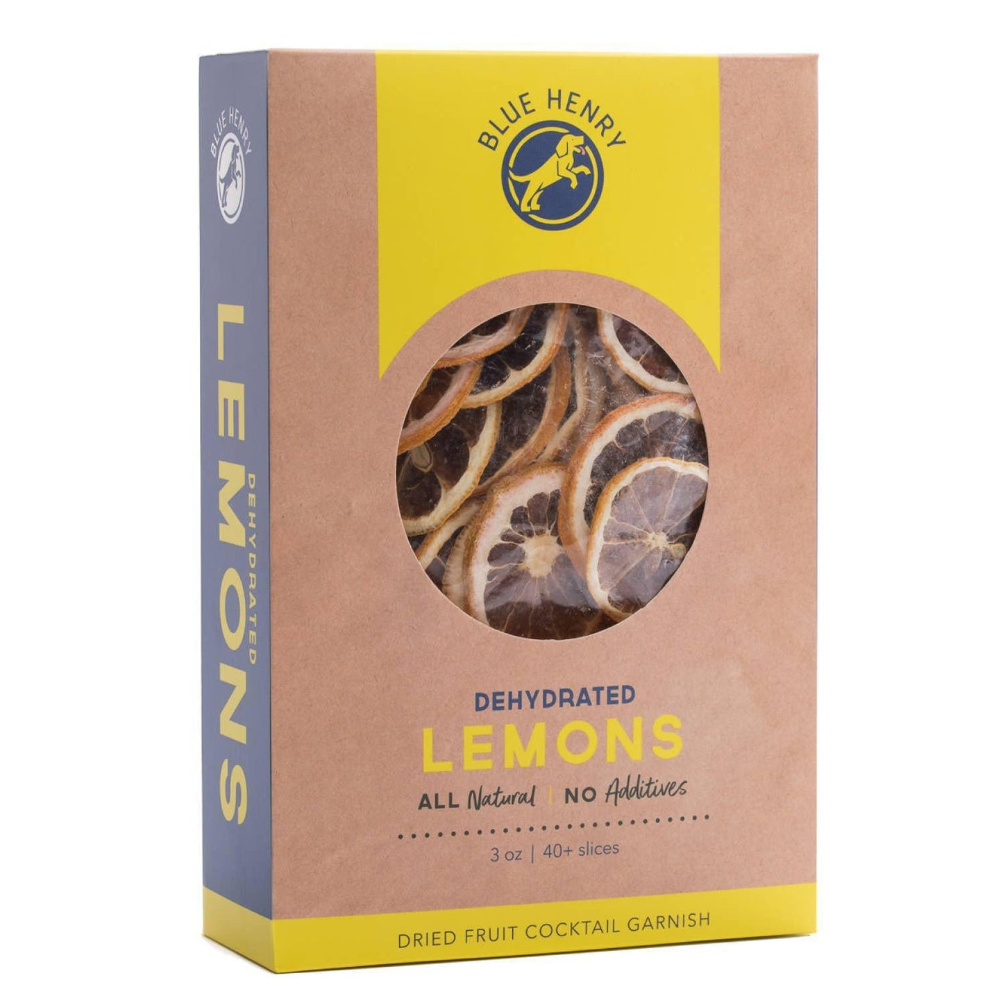 BlueHenry - Dehydrated Lemon Cocktail Garnish (40CT)