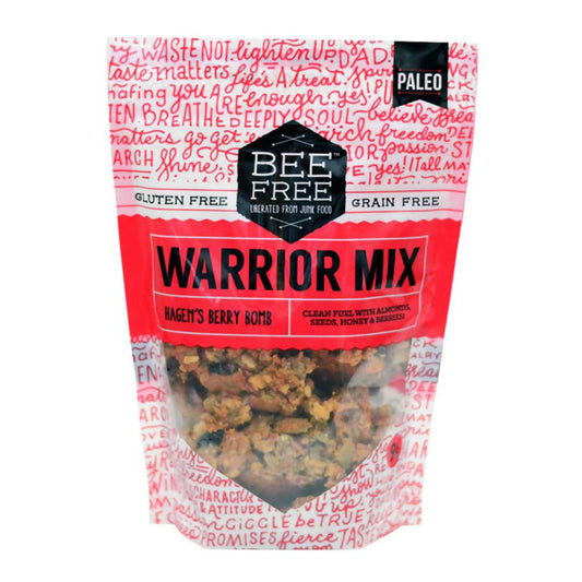 Bee Free Warrior Mix: Hagen's Berry Bomb - 12 Bags x 9oz