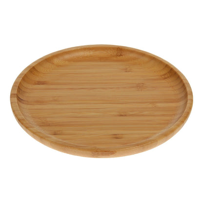 Bamboo Round Plate 9" inch-2