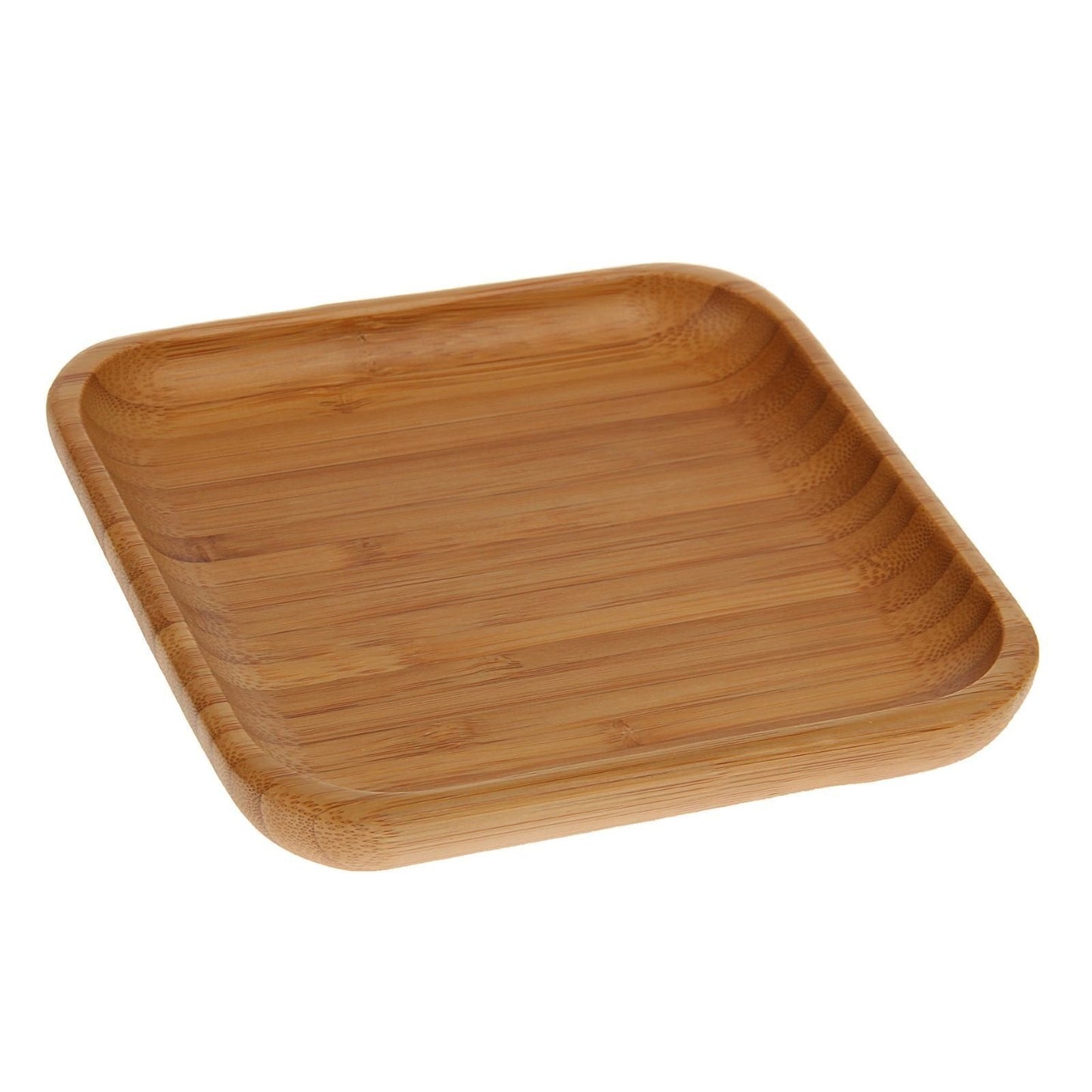 Bamboo Square Plate 6" inch X 6" inch |For Appetizers-2