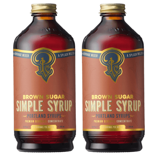 Brown Sugar Simple Syrup two-pack - Mixologist Warehouse